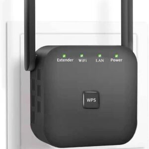 2025 Fastest WiFi Extender, WiFi Repeater, WiFi Booster, Covers Up to 10000 Sq.ft and 60 Devices