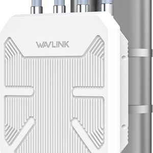 WAVLINK Outdoor WiFi Extender AX1800 Dual Band Long Range WiFi Extender with PoE